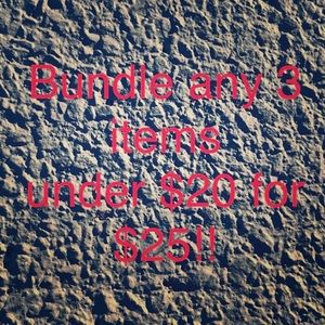 Bundle items!
